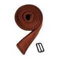 thumbnail image 1 of EHJRE Women Wool Overcoat Waist Belt Double Sided Lightweight Waist Tie Sash Accessory Caramel, 1 of 9