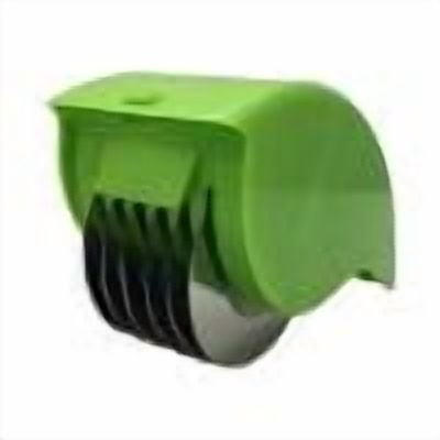 EHOZIHEQ 3-in-1 Herb Chopper Mincer Roller Cutter Slicer, Leaf Stripper, Scraper- Retractable for Safe Storage, Detachable for Easy Cleaning, 6 Sharp Stainless Steel Blades, Soft-touch Handle