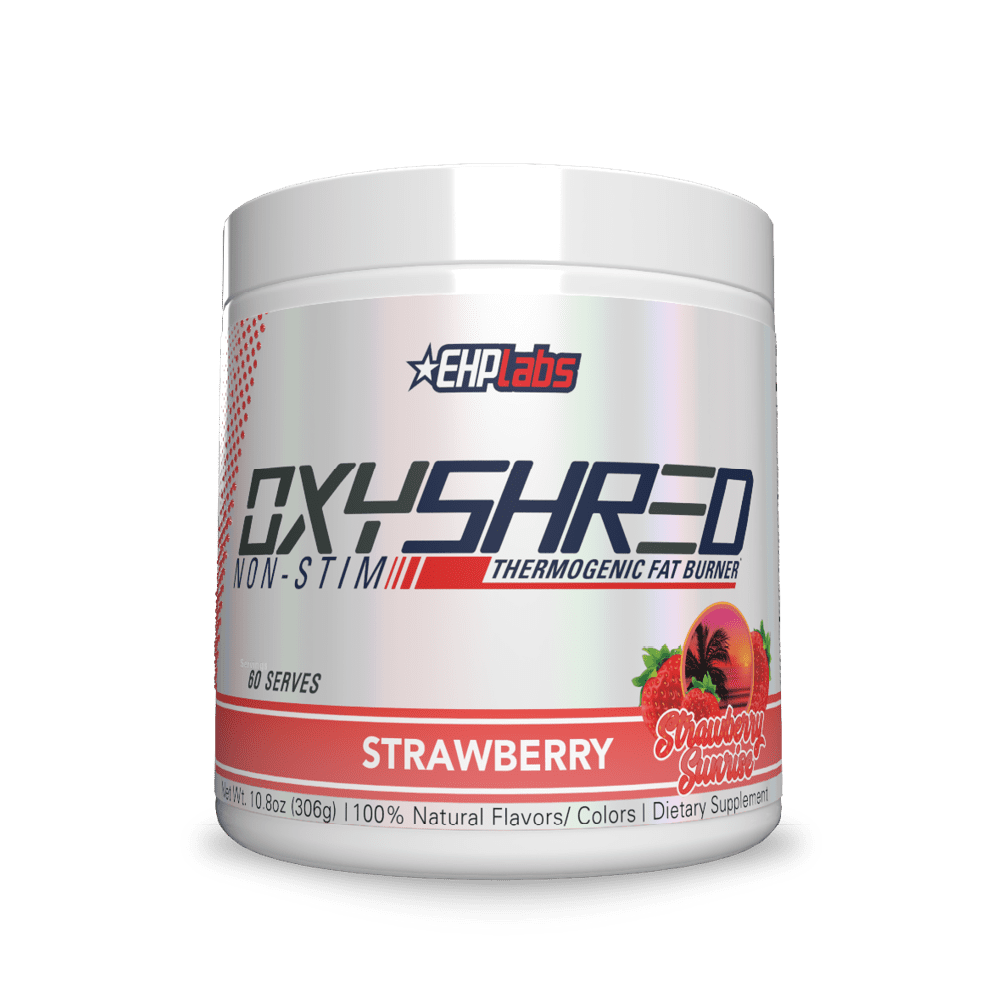 EHPlabs OxyShred Non Stimulant Thermogenic Pre Workout Powder & Shredding Supplement Pre
