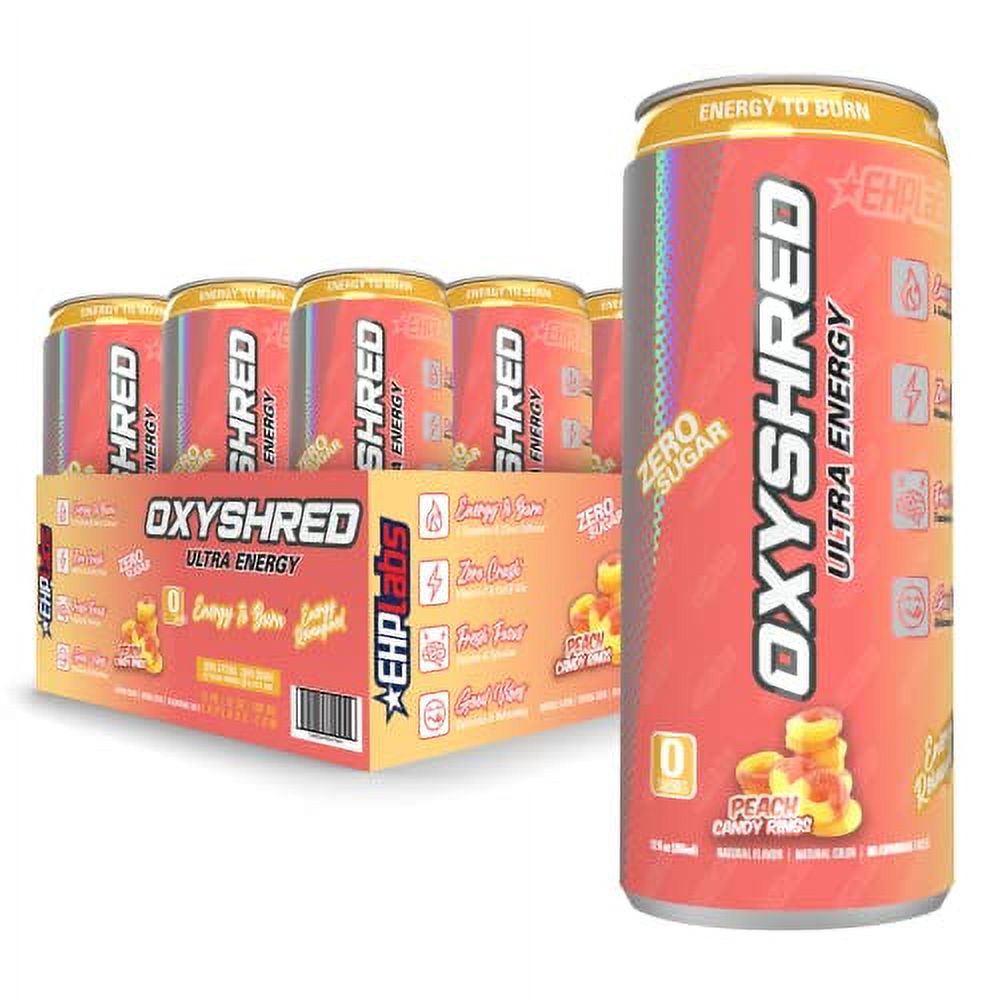 EHPlabs OxyShred Ultra Healthy Energy Drink Sugar Free Energy Drinks