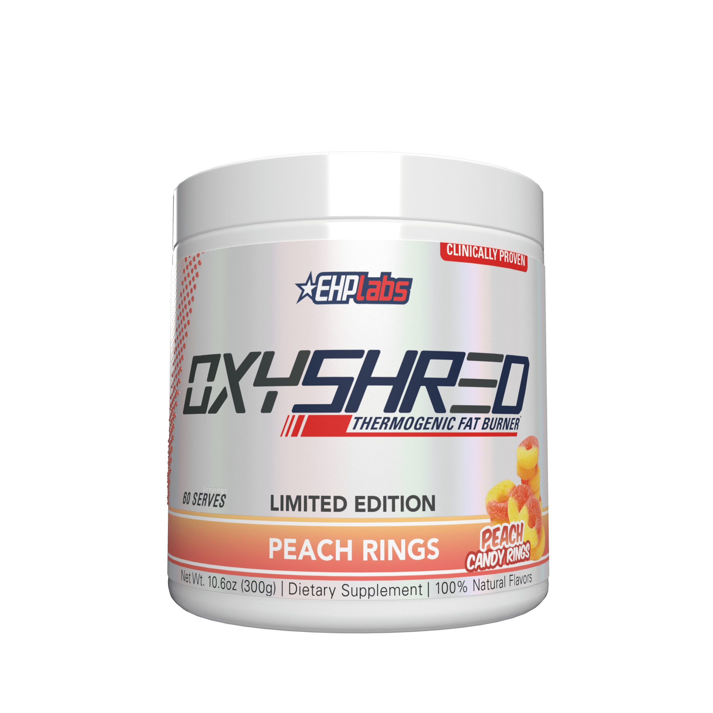 EHPlabs Oxyshred Thermogenic Powder, Pre Workout, Burn & Shred