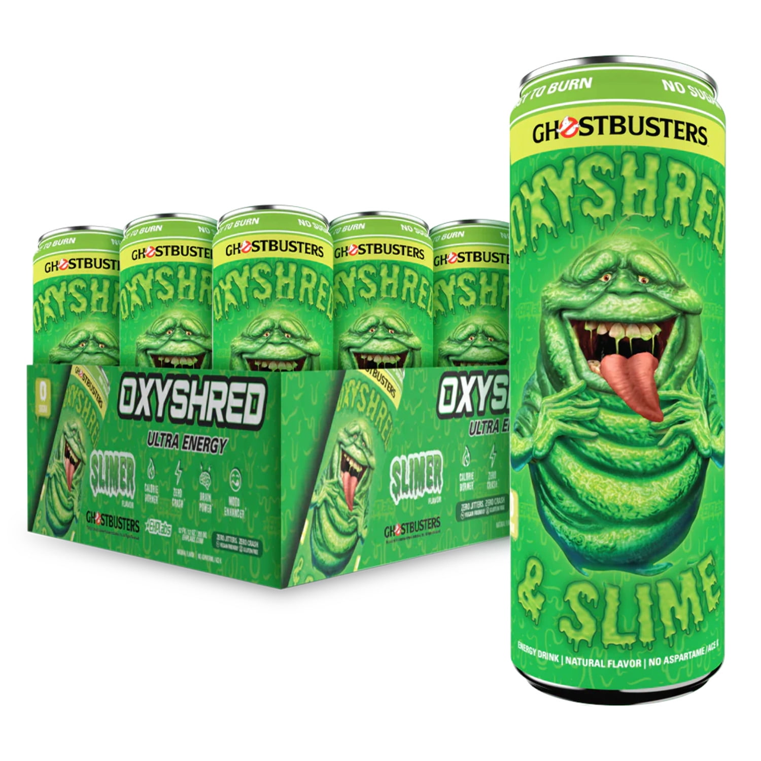 EHPlabs x Ghostbusters OxyShred Ultra Healthy Energy Drink, Sugar Free