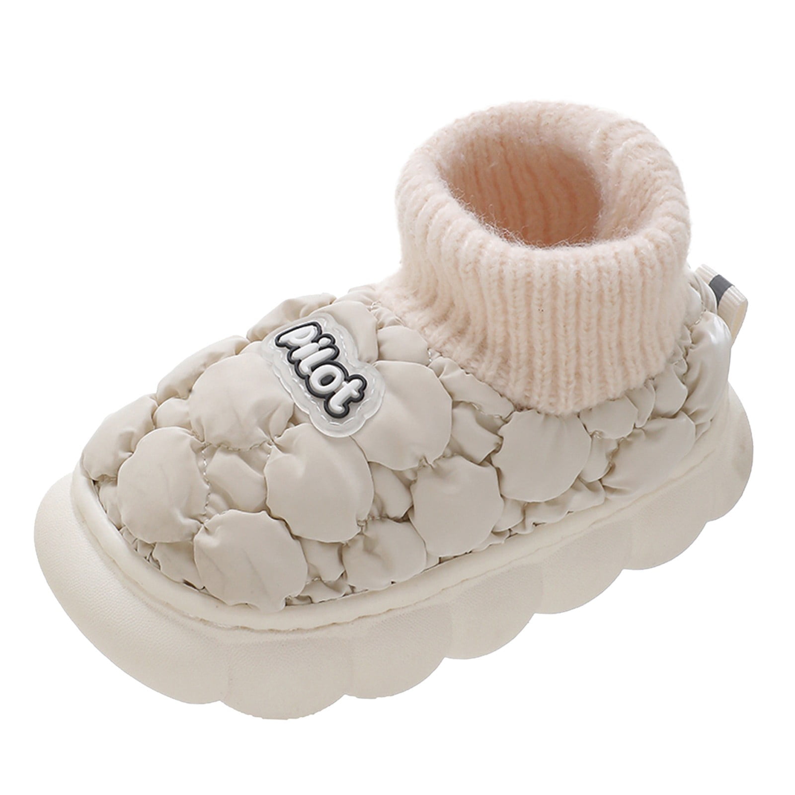EHQJNJ Shoes Boys Winter Happy Face Coalball Children Cotton Slippers Girls  Indoor Non Positioning Decorations Non Slip Plush Cotton Shoes Toddler Boys  Sneakers Size 8.5 Baby Girl Booties 