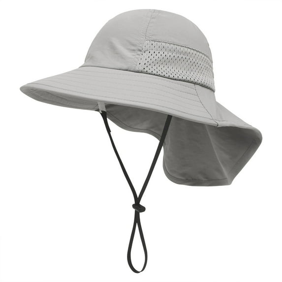 EHQJNJ Baby Hat Kid's Sun Hat Wide Brim Upf 50+ Hat for Toddler Boys Girls Bucket Hat Sun Hat Boy White Bucket Hat
