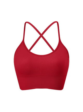 PMUYBHF Female Womens Sports Bras High Support Adjustable Straps Women  Daisy Bra Sports Bras for Women Front Closure No Underwire Push up High  Support