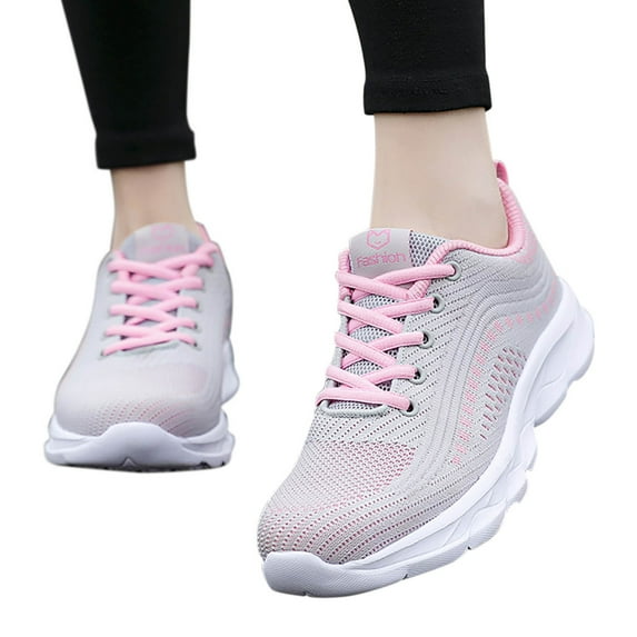 EHQJNJ Casual Womens Shoes 212 Ladies Sneakers Low Top Breathable Casual Sneakers Lightweight Sports Women Shoes Casual Shoes for Women Trendy Ons for Ladies Casual Shoes
