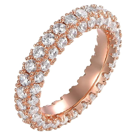 EHQJNJ Couples Rings Black and Blue Diamond Ring for Women Fashion Jewelry Popular Accessories Couples Gifts for Him and Her Black Pearl Rings for Women
