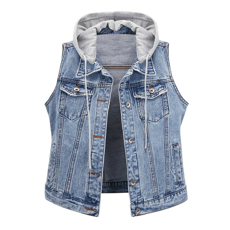 【美品】AMERI VEST LAYERED DENIM JACKET Ameri VINTAGE VEST LAYERED DENIM JACKET