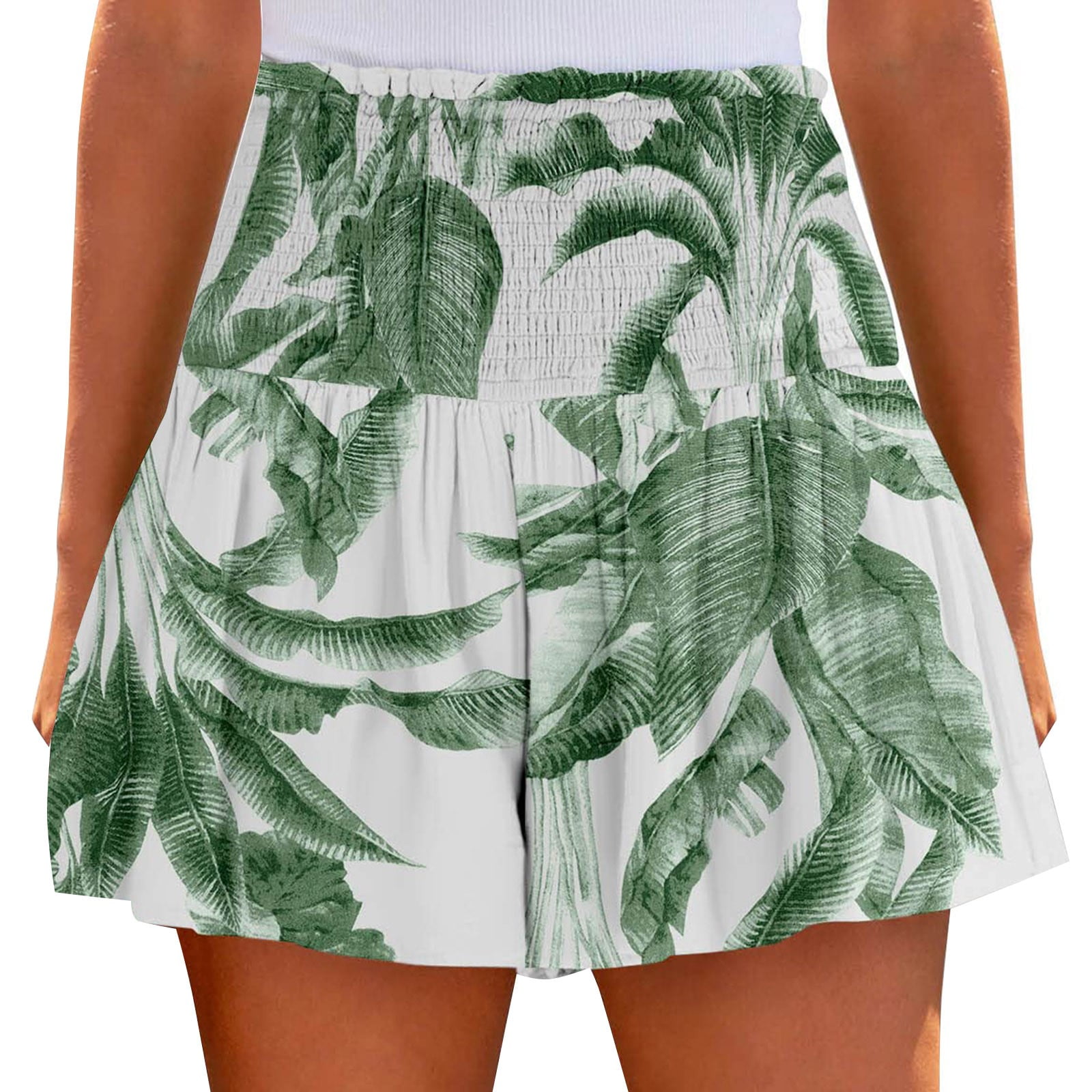EHQJNJ Female Compression Shorts with Phone Pocket Summer Shorts Loose High Waisted Elastic
