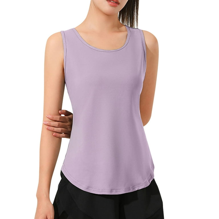 EHQJNJ Female Easter Cropped Tank Tops for Women 2024 Women's Breathable  Sports Vest Mesh Hollow out Beautiful Back Yoga Vest Womens Tank Tops Loose