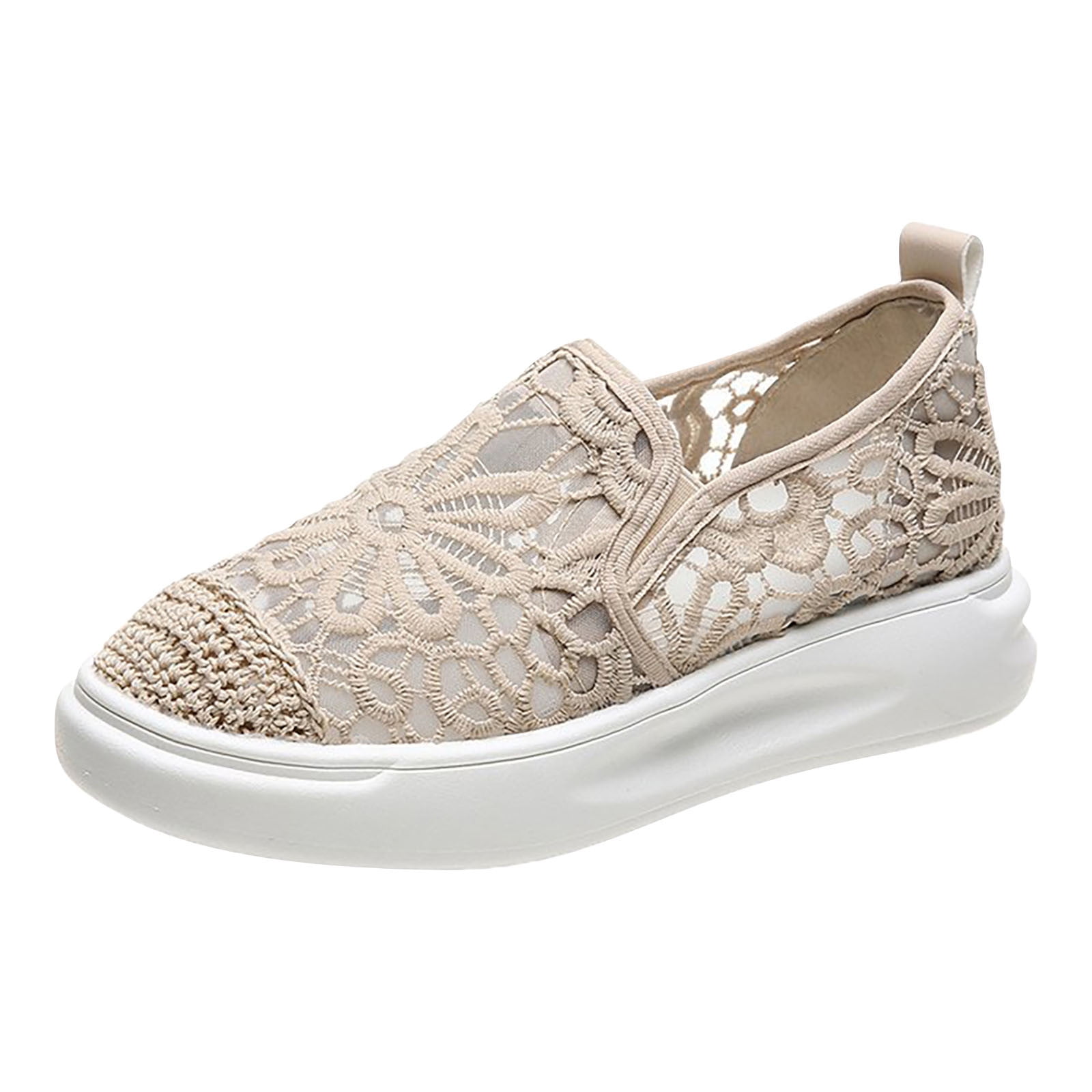 EHQJNJ Female Espadrilles for Women Platforms Women Hollow Platform