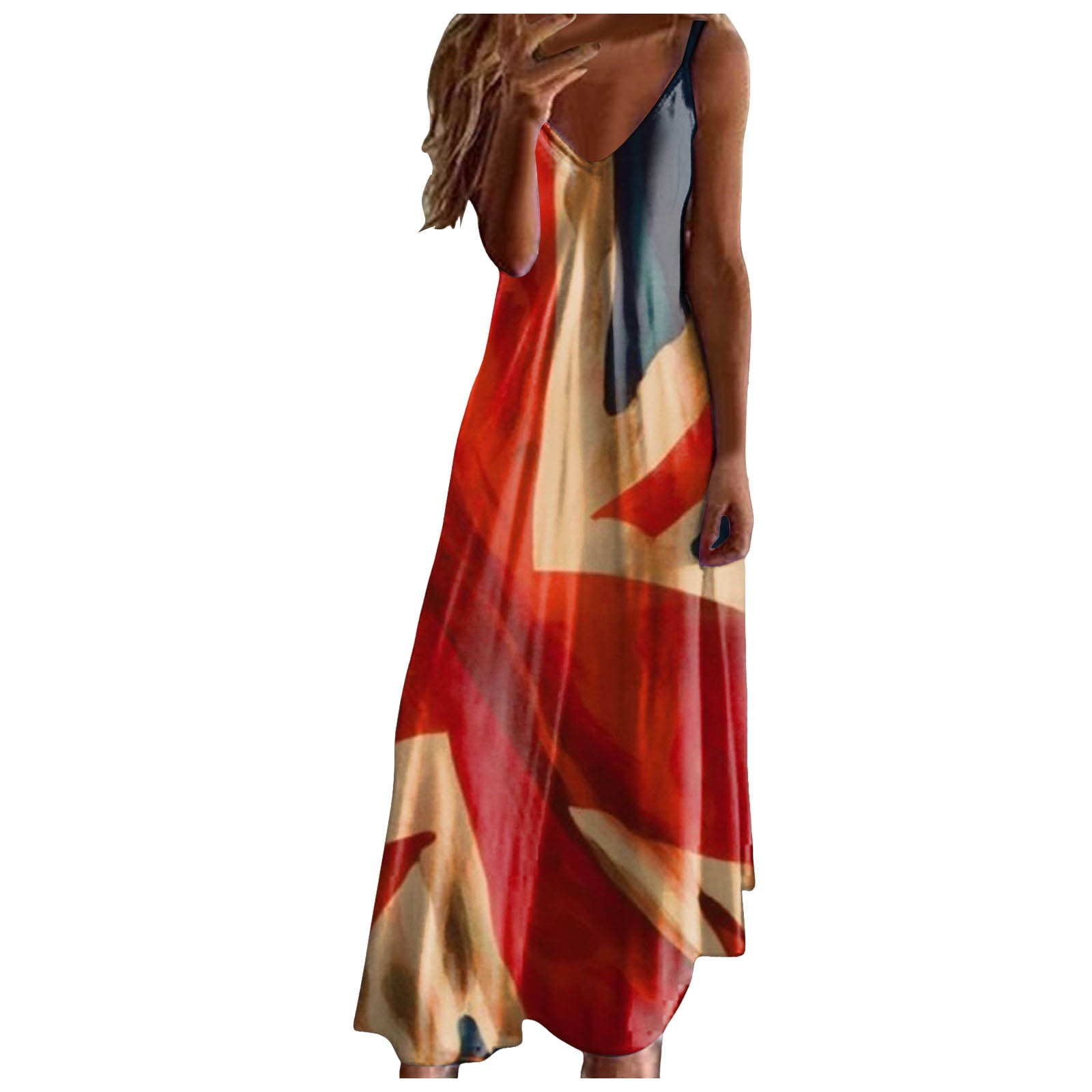 july 4th maxi dress