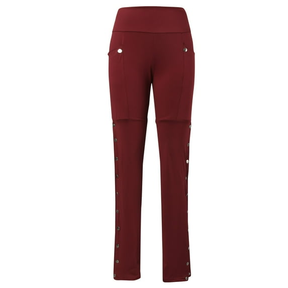 EHQJNJ Female Leather Pants for Women Pants Slim Tight Warm Pants Fashionable Outdoor Slim Fit Stretch Pocket Decorated Pencil Pants Womens Sweatpants Joggers Wide Leg Sweatpants Women Petite