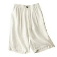thumbnail image 1 of EHQJNJ Female Shorts for Women Plus Size Women's Wide Leg Shorts Comfort Shorts Fashion Casual Shorts Loose Knee Length Short Khaki Shorts Work Out Shorts, 1 of 6