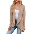 thumbnail image 1 of EHQJNJ Floral Cardigan for Women Plus Women's 2024 Autumn and Winter Long Sleeved Solid Color Loose Cardigan Top Women's Knitted Coat Cardigan for Women Trendy Dressy Women's Cardigans Cute, 1 of 5