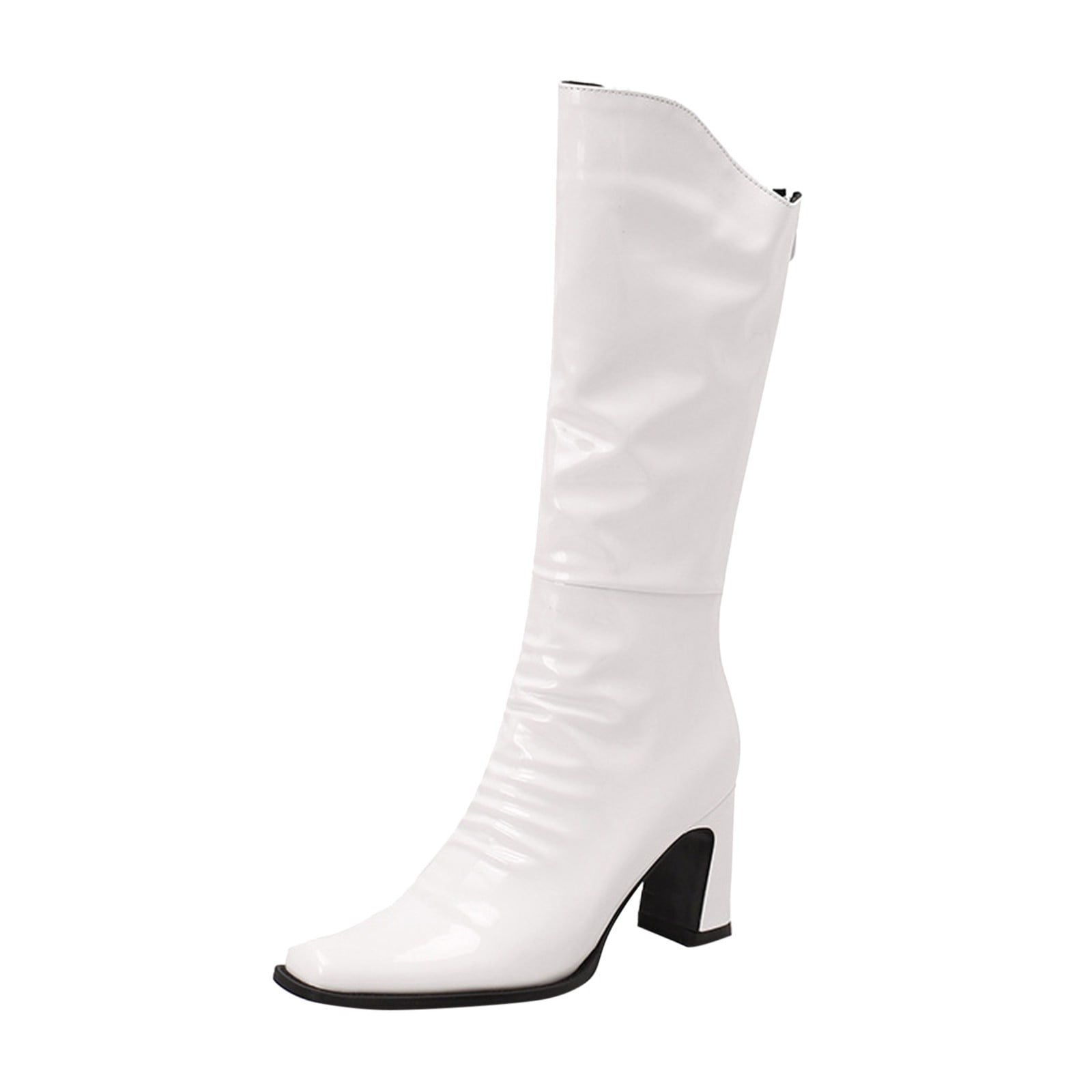 EHQJNJ Knee High Boots for Women Grey Boots for Women Women High Heel ...