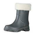 thumbnail image 1 of EHQJNJ Rain Boots Women Wide Toe Box Women Rain Shoes Shoes Comfortable Light Ankle Rain Boots Frosted Outdoor Rain Boots Womens Rain Boots Tall Insulated Womens Ankle Rain Boots, 1 of 3