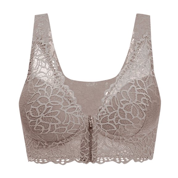 EHQJNJ Seamless Bra Push up Women Wirefree Bralette Breathable Lightly Lined Padded Lace Bra Women Push up Bras Plus Size