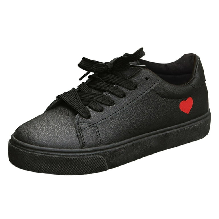 Dressy black trainers sale