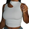 thumbnail image 1 of EHQJNJ Western T Shirts for Women Women's New Vest Wrapped Chest Lace Solid Color Sexy Detachable Strap Top Crop Tops for Teens Womens V Neck T Shirts Summer, 1 of 8