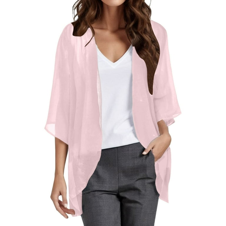 Puff Sleeves Loose Cardigan Sweater Tops Puff Sleeves Loose Cardigan Sweater Tops