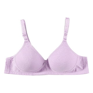 EHQJNJ Bralettes for Women Padded Lace Women's Beautiful Back Underwear  Small Gathered Without Steel Rings Fixed Cup Bra Lace Bra Front Closure