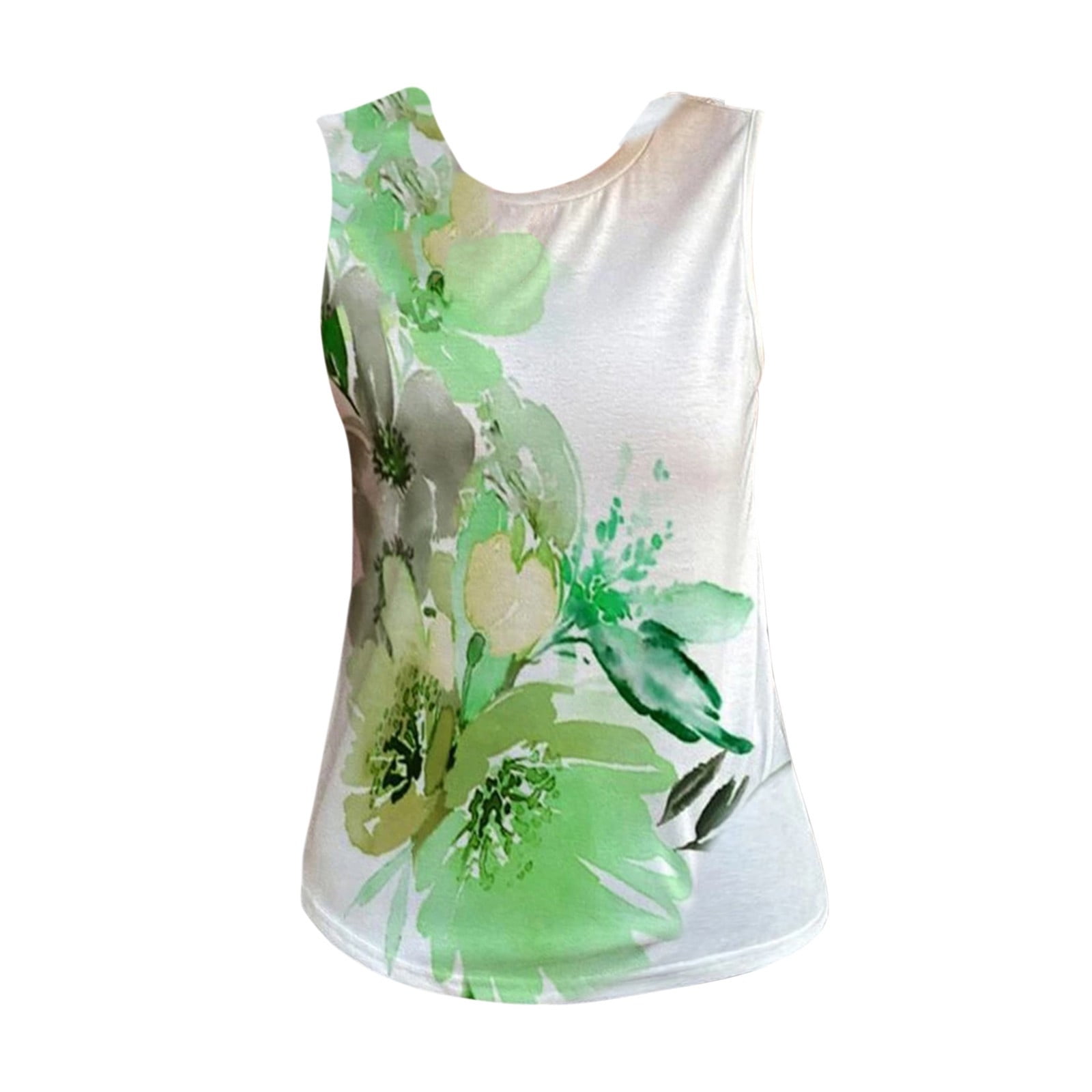 EHQJNJ Womens Camisole Tops for Work Women's Positioning Painted Flower