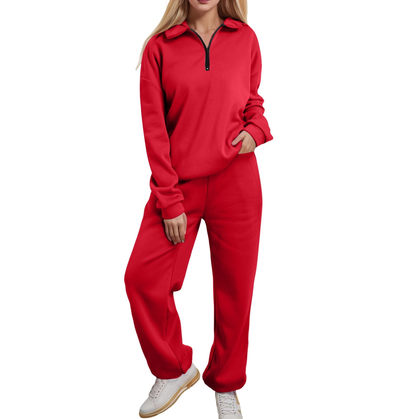 EHQJNJ Womens Matching Sweatsuit Set Womens Fashion 2 Piece Outfits