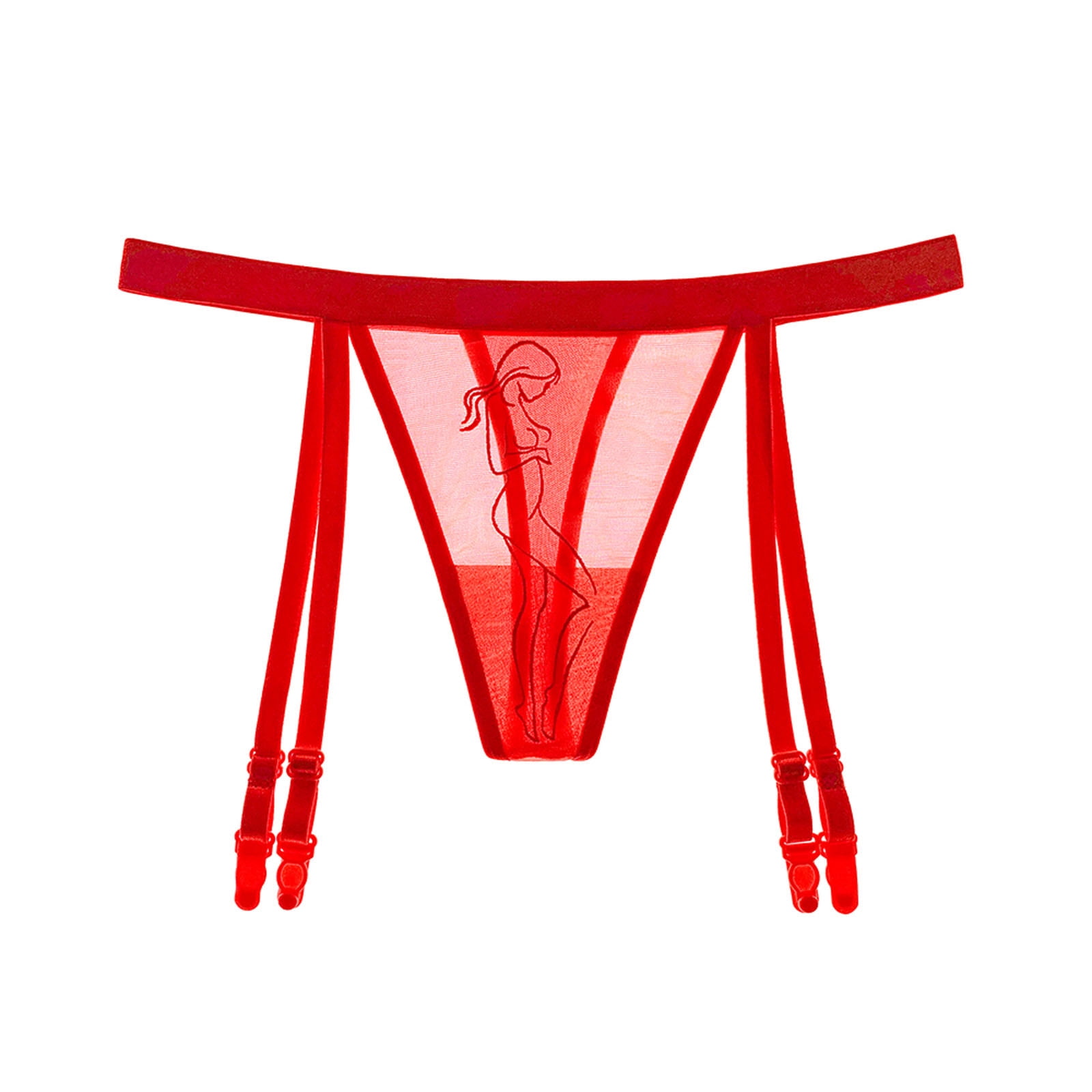 EHQJNJ Womens Panties Pack Black Womens Panties Thongs No Lines No Show