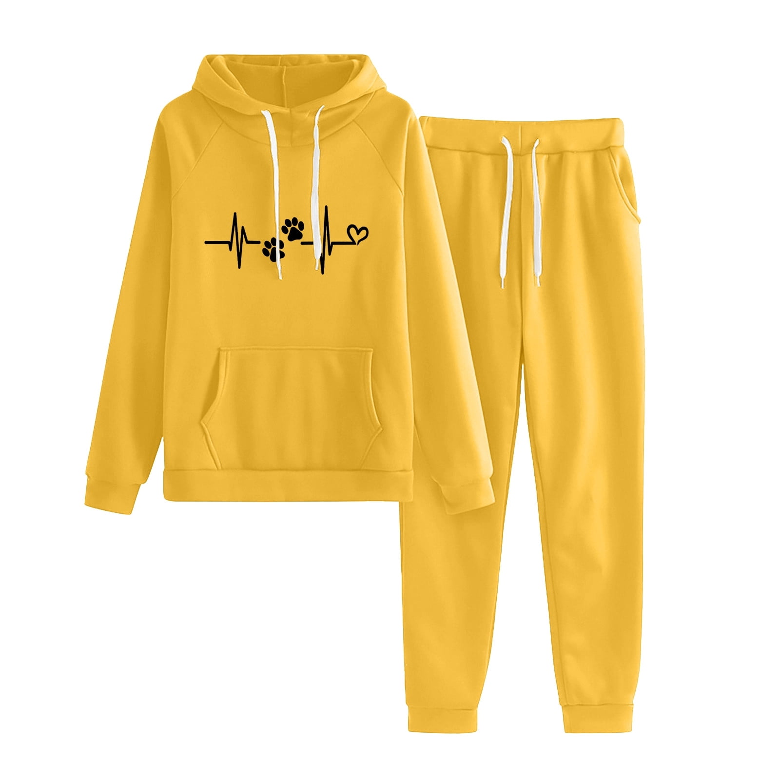 Dog Mom Sweatshirt - Cute Heartbeat Paw Graphic, Long Sleeve Crewneck Pullover For Dog Lovers - View #9