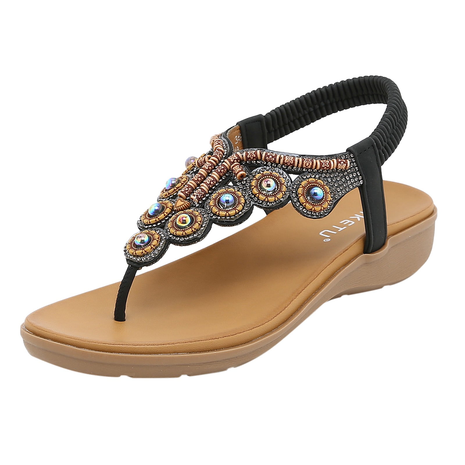 EHQJNJ Womens Sandals Wide Width White Sandals Women Spring Summer