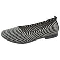 thumbnail image 1 of EHQJNJ Womens Shoes Dressy Casual with Heel Flat Shoes for Women Round Toe Ballet Leisure Shoes with Arch Support Washable Comfortable Knit Shoes Walking Shoes Women Wide On, 1 of 8