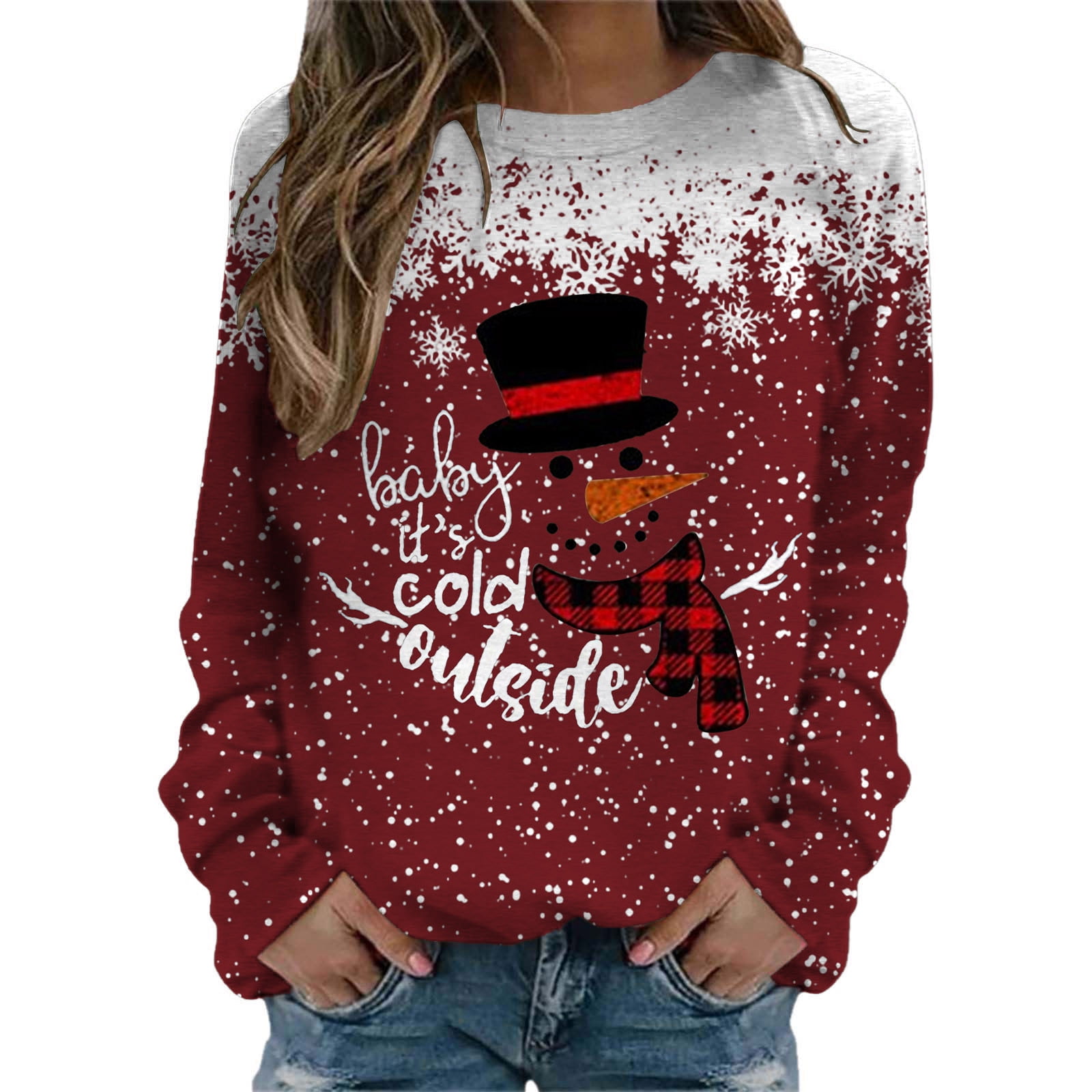 EHQJNJ Womens Sweatshirts Trendy Hoodies Graphic Sweatshirts for Women Plus Size Womens