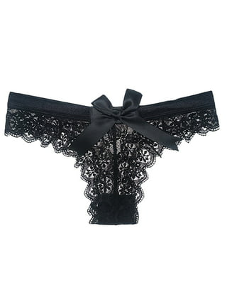 Black Bow Underwear