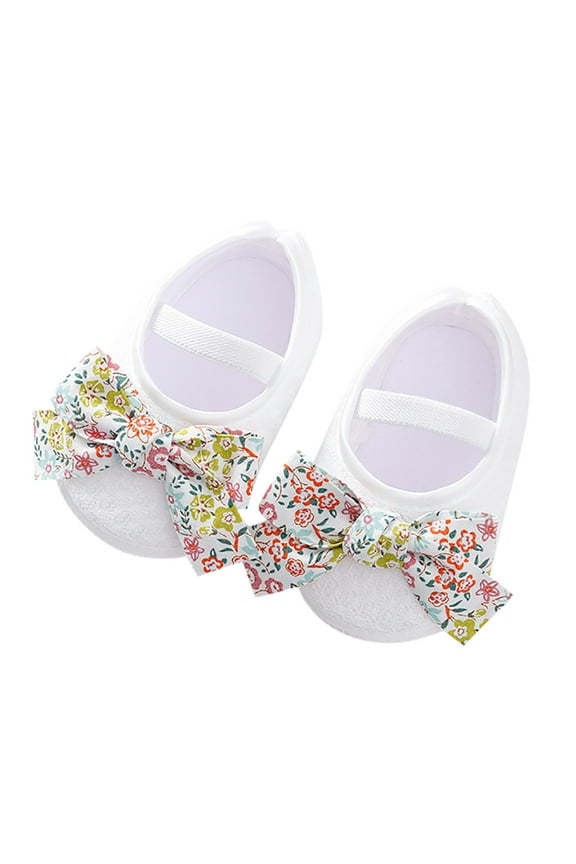Baby Shoes Baby Girls Cute Princess Shoes Soft Toddler Shoes For Boys Girls First Walking 0-3 Months