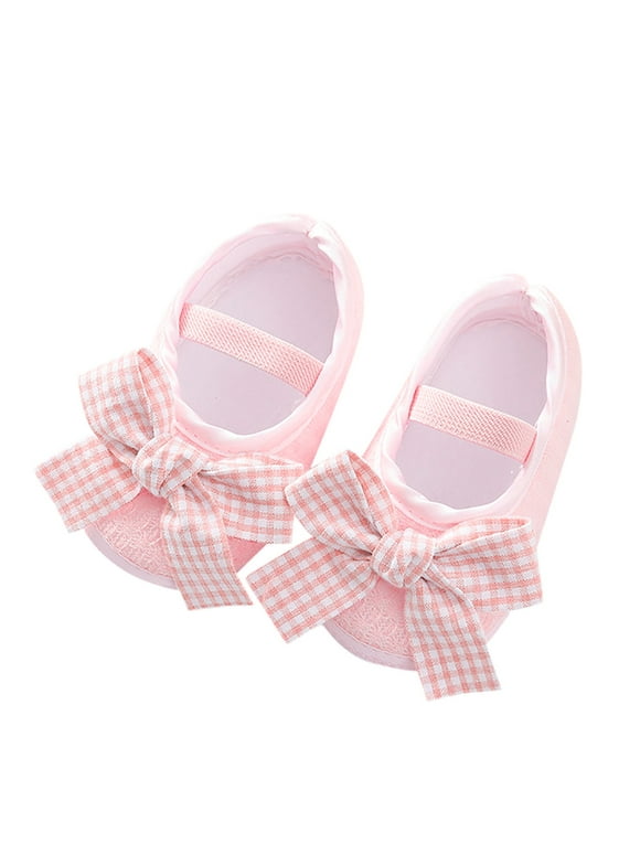 Baby Shoes Baby Girls Cute Princess Shoes Soft Toddler Shoes For Boys Girls First Walking 0-3 Months