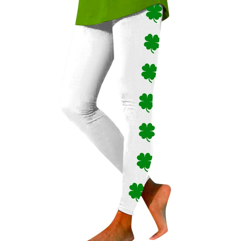 Shamrock leggings walmart hot sale