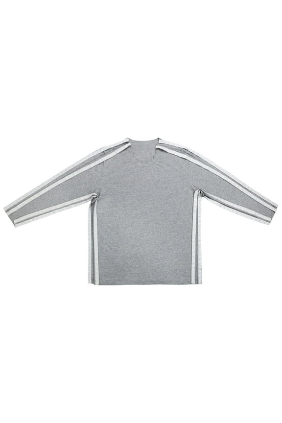 Men Tops Post Shoulder Shirts For Male Recovery Long Sleeve Shirt Full Open Side Snap Chemo Dialysis Adaptive Clothing Funny Tshirts