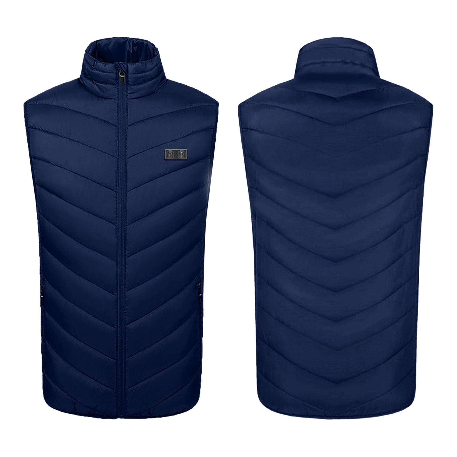 EHRWE Men's Coat Male Fall Winter Single Control 2 Heating Suit