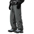 thumbnail image 1 of EHRWE Mens Casual Pants Male Winter Padded Ski Pants Windproof Hard Charge Down Pants Cold 90 White Down Leisure Pants Breathable, 1 of 5