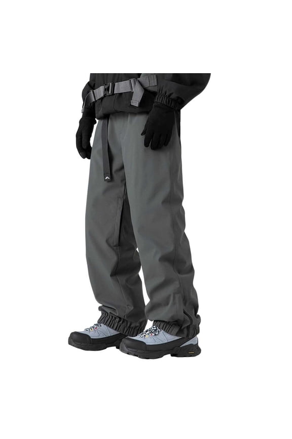 Mens Casual Pants Male Winter Padded Ski Pants Windproof Hard Charge Down Pants Cold 90 White Down Leisure Pants Breathable