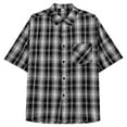 thumbnail image 1 of EHRWE Mens Shirts Summer Plaid Shirt Male Fashion Leisure Version Of The New Thin Short Sleeve Shirt Comfortable, 1 of 5