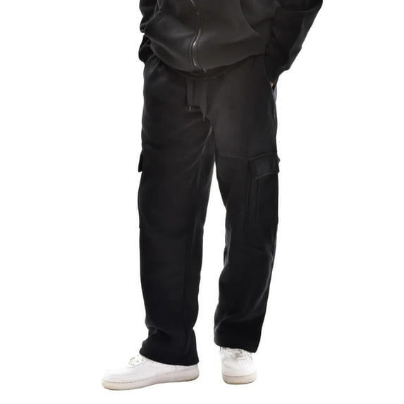 EHRWE Pants For Men Casual Trousers Autumn Winter Thickened Outdoor Casual Sports Trousers Jogging Loose Trousers Breathable