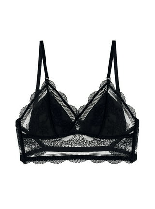 safuny Front Open Everyday Bra for Women,Casual Lace Front  ButtonExtra-Elastic Wireless Holiday Push Up Ultra Light Lingerie Brassiere  Underwear