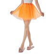 thumbnail image 1 of EHRWE Skirts For Women Carnival Festival Sparkly A Line Party Tutu Skirt With Inner Overlay Puffy Half Skirt For Party, 1 of 3