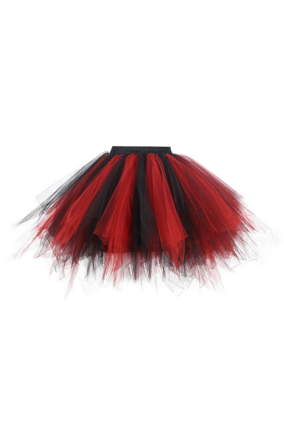 Skirts For Women Dance Party Patchwork Skirt Holiday Party Costume Tutu Ballet Skirts For Carnival Festival Party