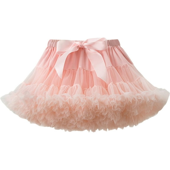 EHRWE Skirts For Women Ladies Classic Solid Color Dancing Tutu Skirt Tutu Skirt For Party