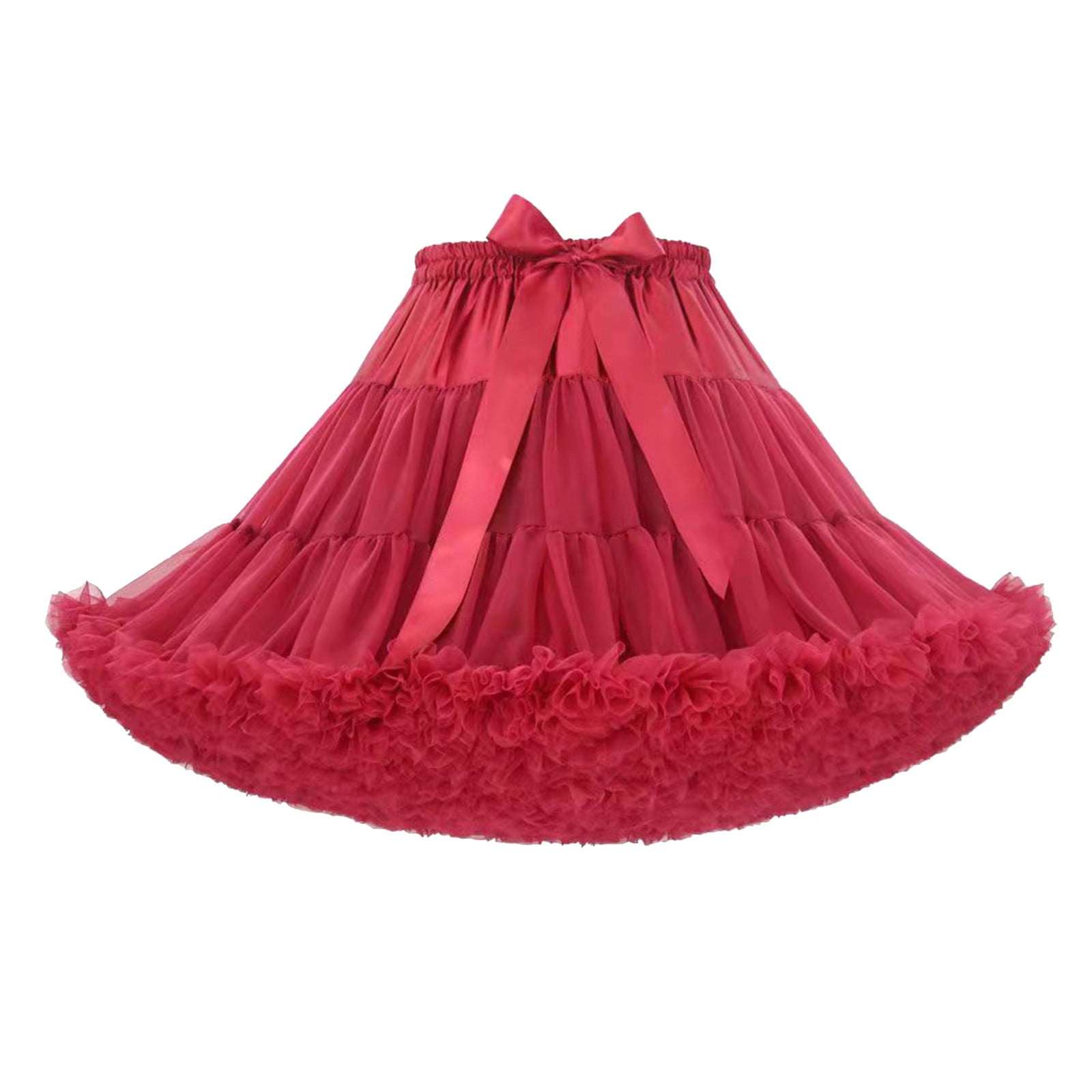 Micro-puff Mesh Boneless Extended Half Skirt