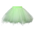 thumbnail image 1 of EHRWE Skirts For Women Tutu Skirt Mesh Party Dress Elegant Wedding Gown Half Length Skirt For Party, 1 of 3