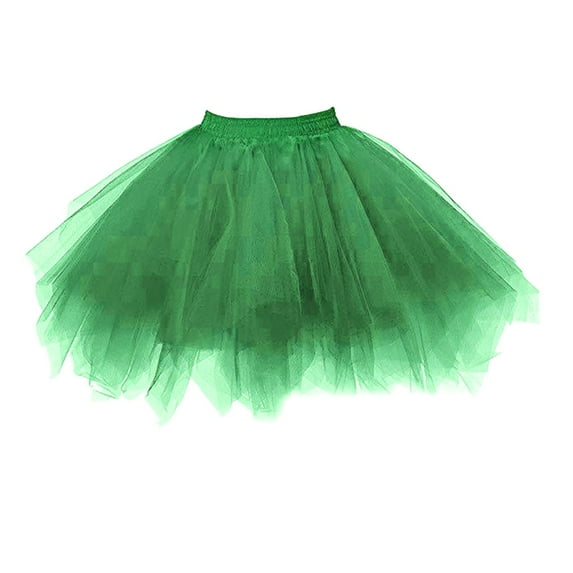 EHRWE Skirts For Women Tutu Skirt Princess Puffy Irregular Color Skirt Skirt Support Rock Festival Skirt For Carnival Festival Party